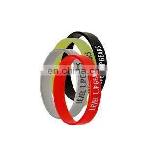 Wholesale Custom Silicone Bracelet Wristwand thumbnail-1