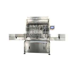 Automatic Alcohol Hand Sanitizer Gel Liquid Filling Machine For Chemical Industry With Capping Labeling Machine thumbnail-1