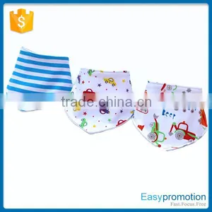 2016 Wholesale Factory Price Custom Printed Cotton Baby Bibs thumbnail-1