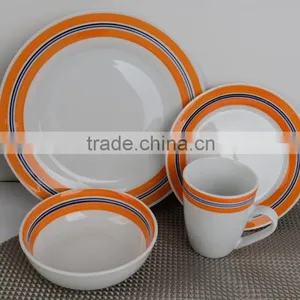 Porcelain Dinner Set Luxury With Glaze Line China Best Home Porcelain Tablewware With Good Quality and Cheap Price thumbnail-4