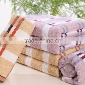 Traditional Style Stripe Fabric Jacquard Home Use Towel Canbe Add Your Logo From China Manufactory thumbnail-2