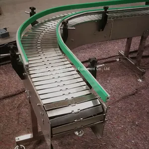 Canned Beverage Bottling Chain Plate Conveyor Custom thumbnail-5