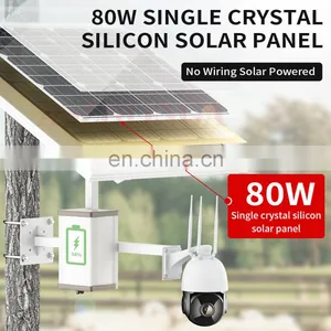 HD 2MP 30X ZOOM Security IP Camera Wireless 3G 4G SIM Card Outdoor PTZ CCTV Surveillance Cam 80W 40AH Battery Solar Panel CamHi thumbnail-3