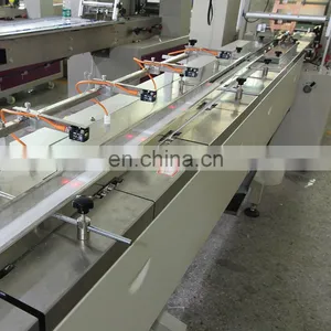 JKMF Industry Full Automatic Biscuit Sandwich Packing Machine Packing Line Rotary Film Biscuit Packing Line thumbnail-4