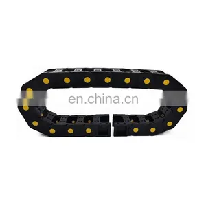 Manufacturer Supply Carrier Chain Cable Plastic 35/45/56/65mm Plastic Height Nylon Cable Drag Chain With Cable Chain thumbnail-3