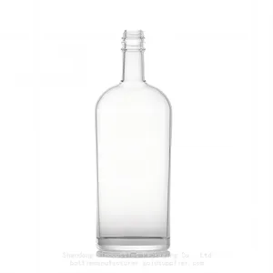 1000ml 850g Screw Top Glass Rum Distillery Custom Bottle Gold Supplier SinoBottles Packaging thumbnail-2