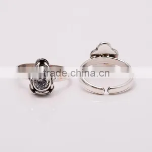 WHITE TOPPAZ TOE RING Sterling Silver Jewelry Wholesale,WHOLESALE SILVER JEWELRY,SILVER EXPORTER,SILVER JEWELRY FROM INDIA thumbnail-1