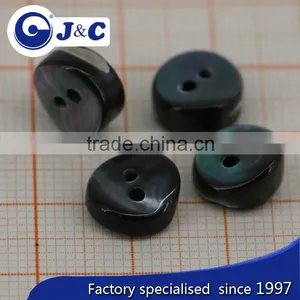 Cute Shape Black MOP Shell Buttons ,mother of Pearl Sea Shells Shirt Buttons thumbnail-3
