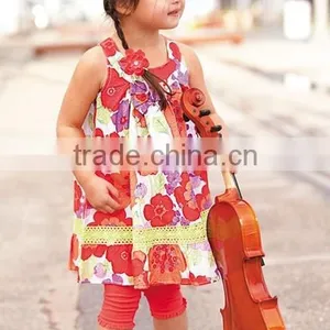 2015 OEM Summer Shorts Cute Girls Print Dress China Supplier thumbnail-3