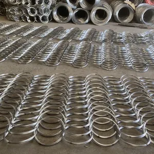 Interlocking Galvanized Steel Rings Rope Mesh Debris Flow Barrier Nets Cutting Bending Customizable Size for Rockfall Prevention thumbnail-2