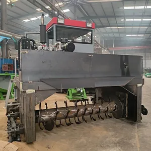 PanQi Organic Fertilizer Composting Machine Eco-Friendly Motor-Driven 380V High Productivity Farm Use thumbnail-6