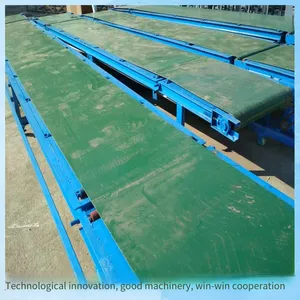600-bandwidth Flat Belt Conveyor, Mobile Conveyor Belt With Circular Tube Guardrails, Container Belt Conveyor thumbnail-2