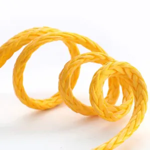 High Strength 12 Strand Synthetic UHMWPE Winch Rope LDMAX-12 thumbnail-1
