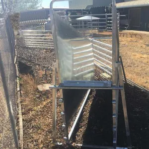 Durable Galvanized High Quality Farm Livestock Cattle Yard Sheep Loading Ramp Livestock Equipment thumbnail-4