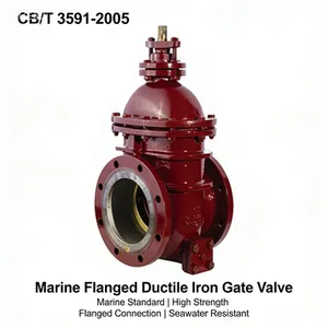 DIN 3352 F4/F5 Face-to-Face Dimension Marine Gate Valve for OEM thumbnail-2