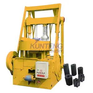 Honeycomb Coal Punching Machine Barbecue Charcoal Rod Making Machine EPC thumbnail-1