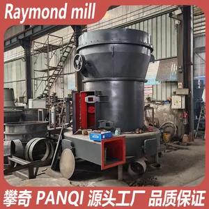 High Efficiency Raymond Grinding Mill Roller Mill, 80-325 Mesh Adjustable Mining Grinding Machine Pulverizer for Mineral Powder Processing thumbnail-1
