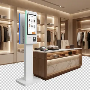 Aonpos APK05 Dual Screen Checkout Terminal 4GB RAM Checkout Terminal Retail Self-service Terminals For Convenience Stores thumbnail-5
