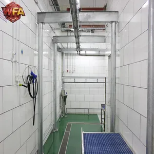 Hot Galvanized Stainless Steel Pig Slaughter Machinery Complete Pork Processing Abattoir Production Line thumbnail-5