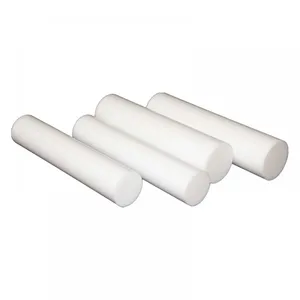 Pure PTFE Rod; Teflon Solid Round Bar; Acid and Alkali Resistant Rod Material thumbnail-2