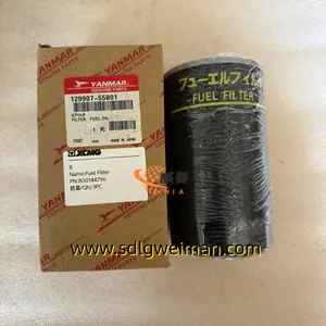 Original XCMG Fuel Filter 800144796 129907-55801 For LW300KN Wheel Loader Engine Parts thumbnail-1
