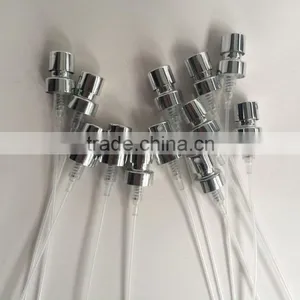 Alumite Pump Sprayer, Aluminum Spray for Perfume Bottle, Crimp Neck Sprayer, Perfume Crimp Pump thumbnail-1