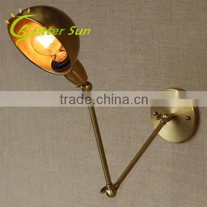 Antique Swing Arm 3W LED Wall Lamp for Hotel thumbnail-4