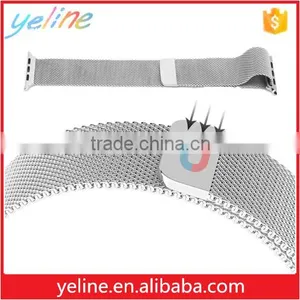 Milanese Material With Magnetic Button for Apple Watch Bands thumbnail-3
