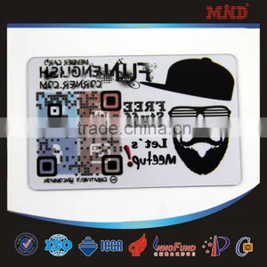 MTT25 PVC Transparent Business Card / Transparent Inkjet Pvc Card thumbnail-1
