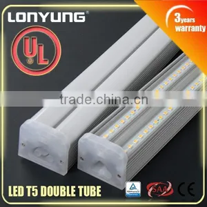 UL 3 Yeaers Warranty 1200mm Dual Led T5 Replacement Tubes 5500k 5000k thumbnail-1
