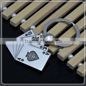 Best Selling Products High Qality Custom Award Poker Keychain thumbnail-1