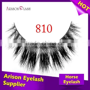 Private Label Horse Fur Lashes, 3d Mink Eyelashes,mink Strip Eyelashes Mink the Eyelash Extension Quality Choice thumbnail-3