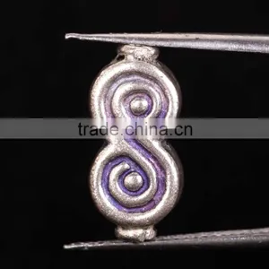 Designer 'S' Shape 925 Solid Sterling Silver Wholesale Beads thumbnail-1