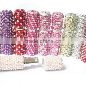 Rhinestone Mixed Heart Shape Perfume Bottle Wedding Gift thumbnail-3