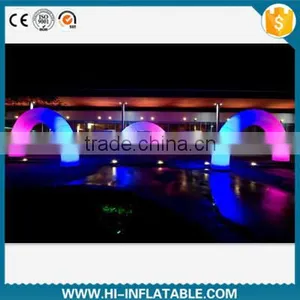 Outdoor Cheap Inflatable Lighting Wedding / Event Arches With Led Light for Sale Quality Choice thumbnail-1