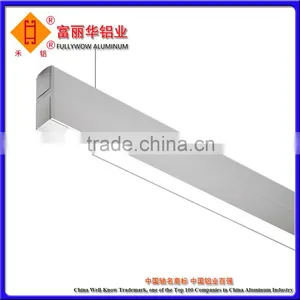 Silver Anodized, Black Anodized, Champagne Anodized Aluminum Extrusion Profile for LED Manufactured With Customized Drawings thumbnail-5