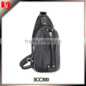 Men's Leather Chest Bag / Chest Pack Bag thumbnail-1