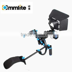 Commlite 5d2 5D3 Video System Kit Video Rig Follow Focus Matte Box Video Handle thumbnail-1