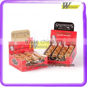Almond Biscotti Cardboard Counter Top Display Box thumbnail-1