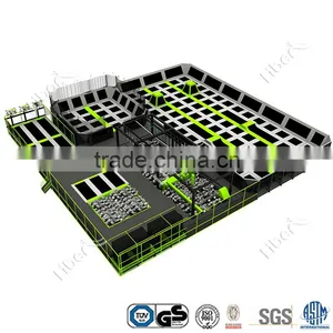 Indoor Trampoline Park Supplier Large Indoor Trampoline Park Design thumbnail-1