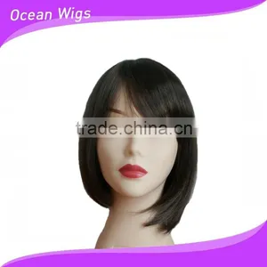 Full Cuticles Attached African American Human Hair Wigs Quality Choice thumbnail-1