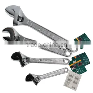 LAOA 8 Inch Industrial Grade Adjustable Spanner WrenchDrop Forged Adjustable Wrench Spanner With Scales thumbnail-1
