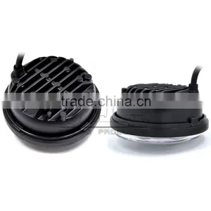 BJ-HL-011 Customized Waterproof Black Auxiliary 4.5" LED Motorcycle Spot Fog Passing Light for Harley Davidson thumbnail-4