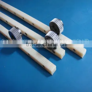 Good Anti-corrosion Resistance Plastic Nylon6 Gear Rack MC Nylon Gear Rack and Pinion for Cnc Machining thumbnail-2