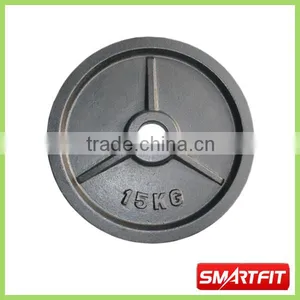 Fitness Cast Iron Plates Without Grip Handle thumbnail-1