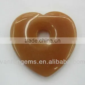 Wholesale Heart Shape Gemstone for Necklace Making thumbnail-1