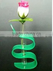 2015 Mini Acrylic Exqusite Rose Vase Made in Shenzhen thumbnail-1