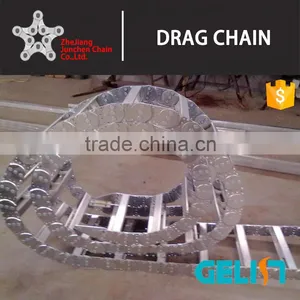 TLG Galvanized Steel Wire Carrier Electric Cnc Cable Drag Protection Chain thumbnail-6