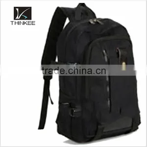 Canvas School Laptop Backpack Simple Light Travelling Backpack thumbnail-2