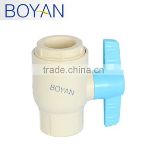 BOYAN Plastic Cpvc Sch2846 Americ Size White Ball Valve thumbnail-1